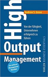 Buchcover von High Output Management